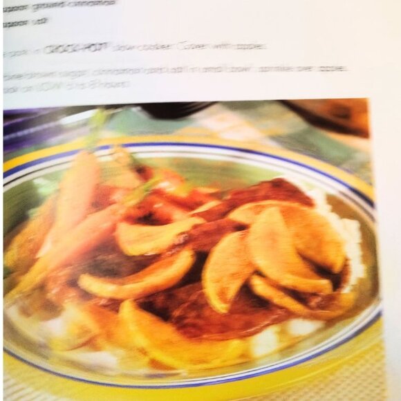 CROCK POT THE ORIGINAL SLOW CCOOKER BEST LOVED SLOW COOKER RECIPES NWT - Picture 7 of 7